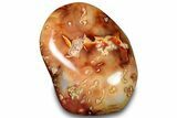 Free-Standing, Polished Carnelian Agate - Madagascar #323076-1
